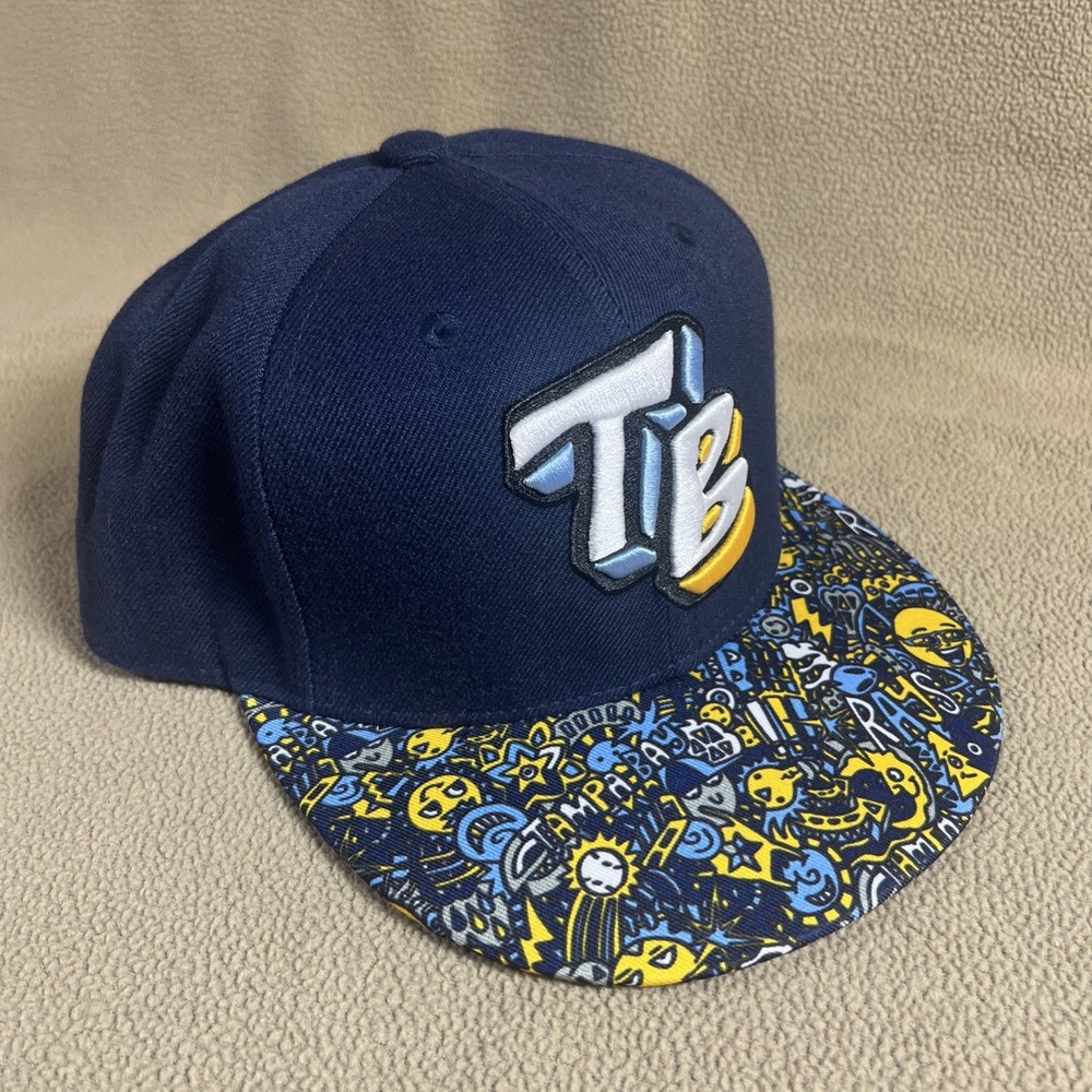 Melonwear TAMPA BAY RAYS Chizzy 2019 Snapback Hat CAP Fox‎ Sun Chad Mize Fan Art